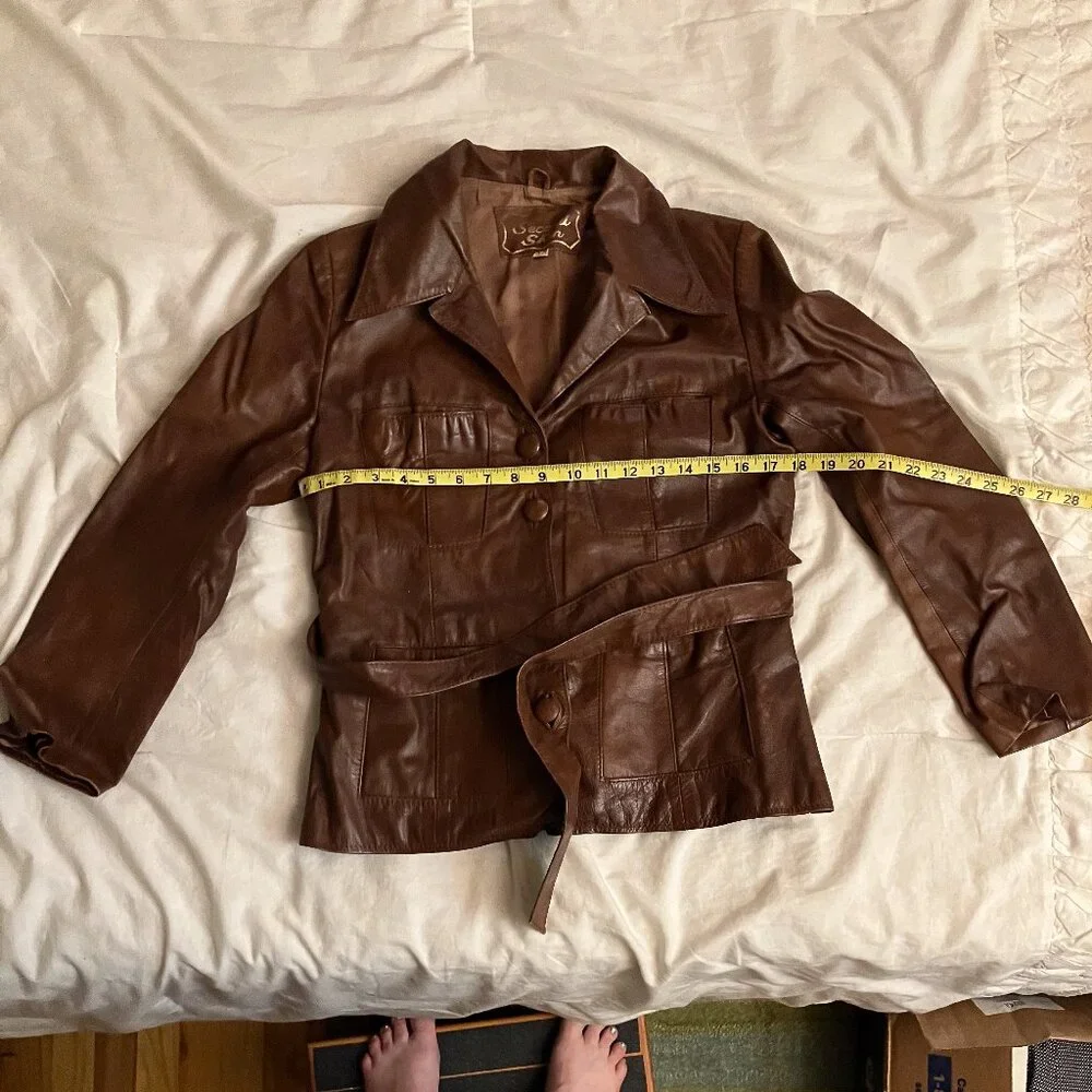 Second Skin brown vintage jacket - Picture 1 of 7